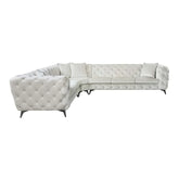 Atronia Beige Fabric Sectional Sofa Model LV01160 By ACME Furniture